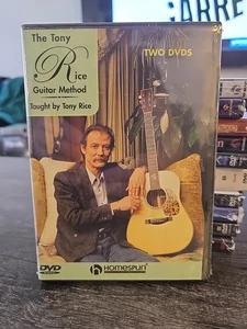The Tony Rice Guitar Method (DVD, 2005) Brand New 2-Disc w/ Music & Tab Booklet  - Imagen 1 de 6
