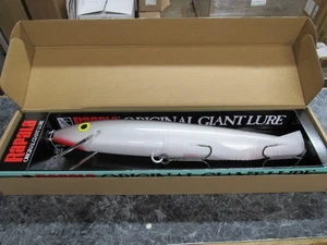 Giant Rapala Fishing Lure In Silver/Black  RGL-SB w/ Original Boxes - Picture 1 of 9
