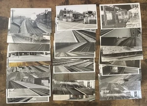 A11. Locomotive Trains /Stations railway photograph Lot All CHESHIRE X30 - Picture 1 of 9