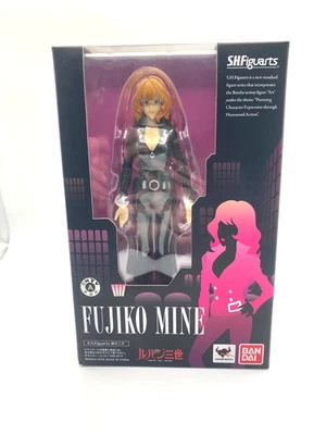 Figura de acción BANDAI S.H.Figuarts Fujiko Mine Lupin the 3rd Anime Japón NUEVO Foto 1 de 4