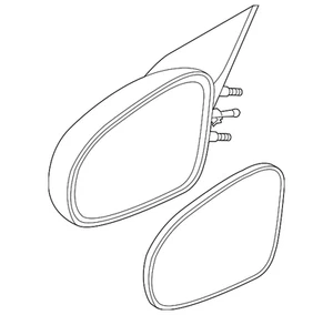 Genuine GM Mirror Assembly 10363817 - Picture 1 of 2
