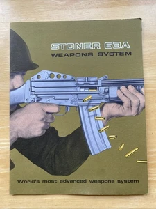 VINTAGE Original Stoner 63A Catalogue Brochure Booklet Gun Weapon System - Imagen 1 de 6