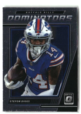 2021 Donruss Optic #DM-SD Stefon Diggs Dominators - Image 1 of 2