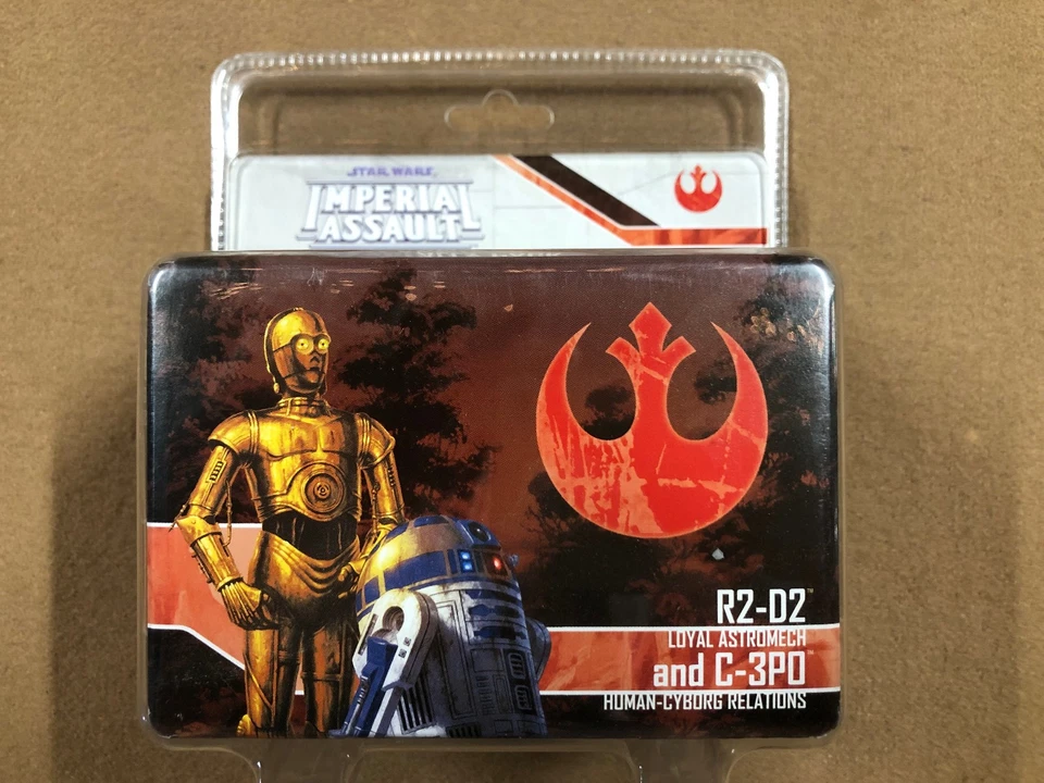 Imperial Assault: R2-D2 and C-3PO Ally Pack by Fantasy Flight Games NEW - Image 1 of 1