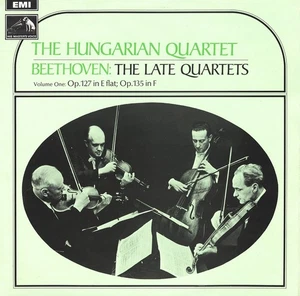 EMI HQS-1177 BEETHOVEN SQs Op.127 135 HUNGARIAN QUARTET LP NM 1966 Recording - Imagen 1 de 3