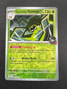 Team Rocket's Spidops - 020/182 - Destined Rivals - Pokémon TCG - Reverse Holo - Picture 1 of 2