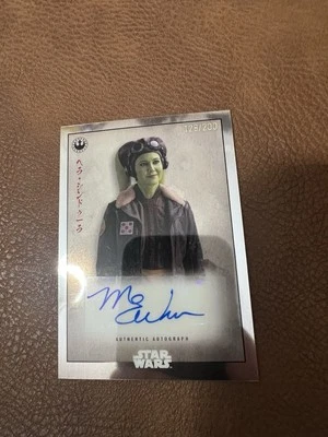 2024 Star Wars Meiyo Hera Syndulla/200 Cromo Automático Mary Elizabeth Winstead Foto 1 de 4