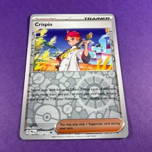 Crispin Reverse Holo Prismatic Evolutions 105/131 Pokémon Trading Card TCG - Picture 1 of 7