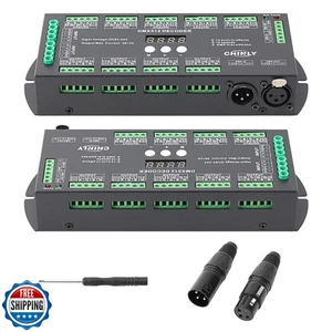 36 Channel DMX Decoder,72A RGBW led light dmx controller Digital Display DMX5 - Picture 1 of 5