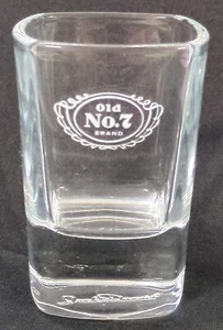Jack Daniels Old No 7 Square 2 oz. Shot Glass - Picture 1 of 3