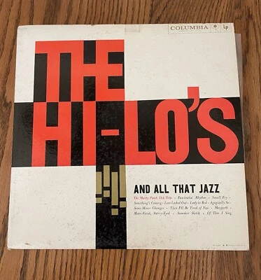 The Hi-Lo’s - And All That Jazz 1958 First Edition Vinyl LP Album Vintage VG+ Foto 1 de 4