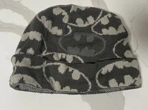Gap Kids Black And Gray Batman Winter Beanie One Size - Picture 1 of 4