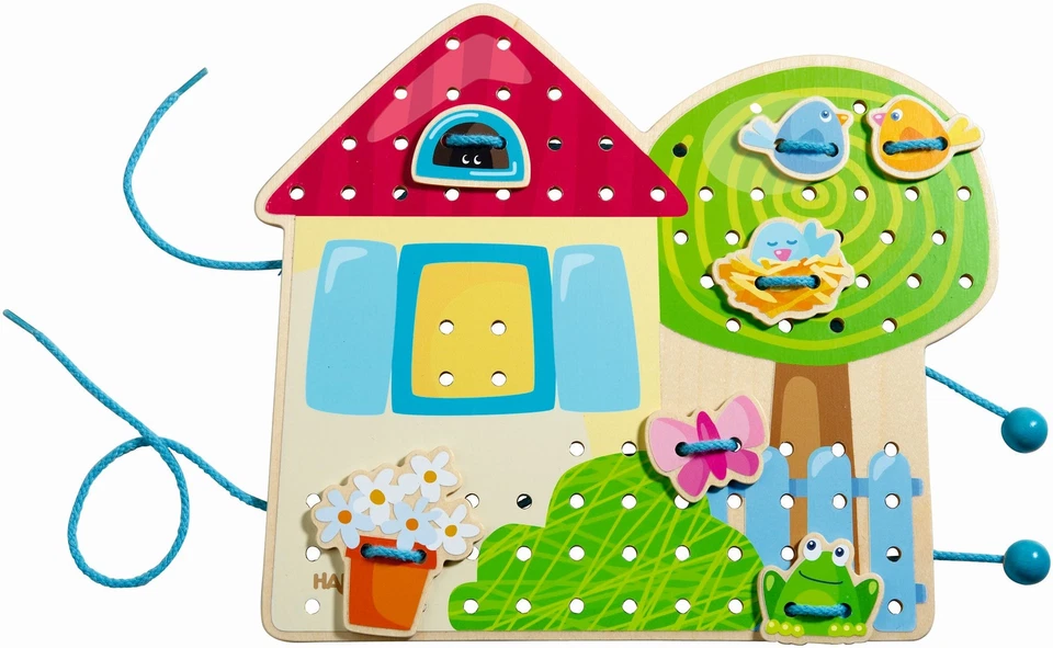 GW55c5 Fädelspiel Gretas Gartenhaus - Bild 1 von 1