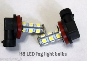 H8 White LED Fog Light Bulb for 2011 2012 2013 KIA Optima / Optima Hybrid - Picture 1 of 1
