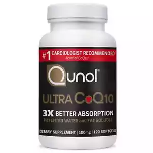 Qunol Ultra CoQ10 3x Better Absorption 100mg - 120 Count-UK STOCK - Picture 1 of 2