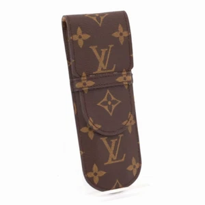LOUIS VUITTON Monogram Sunglasses Glasses Case Pen Case Brown M62990 - Picture 1 of 9