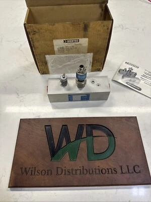 Medidor de flujo hidráulico WEBTEC 16 GPM FT9501-09 LT60-FM-S-S-6 nuevo en caja  Foto 1 de 4