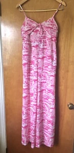 Vineyard Vines Pink & White Toule Kentucky Derby Jumper, Size 6 - Picture 1 of 13