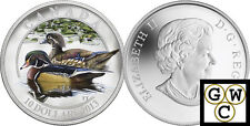 2013 Proof $10 Silver 'Wood Duck' Coin .9999 Fine Silver (13243)