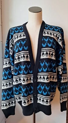 Concept Clothing Company Vintage Granddad Button Down Sweater Men's LG  - Image 1 of 4