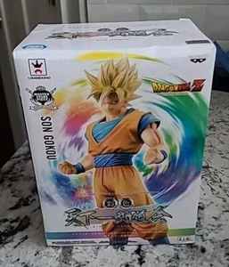 Figura Dragon Ball Z Rey De Colorear Son Goku CraneKing Master Stars Pieza Nueva - Imagen 1 de 6