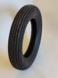 Vintage Sawtooth Twinside 5.00-16 74H E4 Approved Motorcycle Tire - Picture 1 of 4