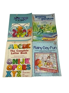 Vintage Good Apple Classroom Idea Activity Books Literature ABC Sounds of 4 - Picture 1 of 7