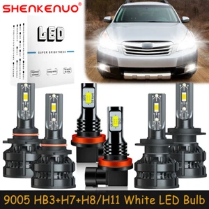 Combo bombilla de faro LED luz antiniebla de haz alto bajo Z8 para Subaru Outback 2010-2014 - Imagen 1 de 23