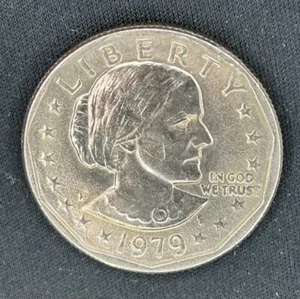 1979 -P Susan B Anthony "Wide Rim" Error - Picture 1 of 4