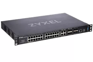 Conmutador de pila administrado Zyxel XGS4600-32 // 28x GbE, 4x SFP, 4x puertos SFP+ - Imagen 1 de 5
