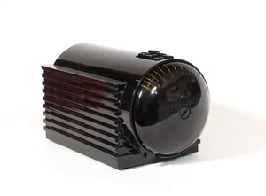 1930's Silvertone Rocket Radio * Black * Streamline Icon * Restored & Working - Picture 1 of 15