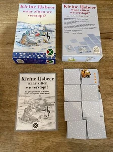 Rare KLEINE IJSBEER - Waar Zitten We Verstopt? Board Game / Card Tile Game 2002 - Picture 1 of 8