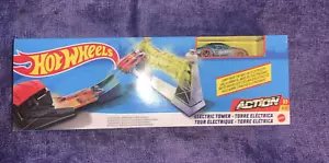 Mattel Hot Wheels Electric Tower Play Set With Track and 1 Vehicle New in Box - Picture 1 of 6