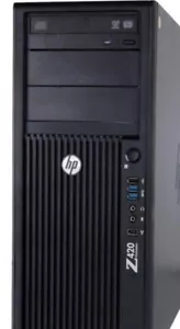 HP Workstation Z420 Intel Xeon E5 2680 2,7ghz  64gb Ram NEW 480 SSD  K2000 NO OS - Picture 1 of 1