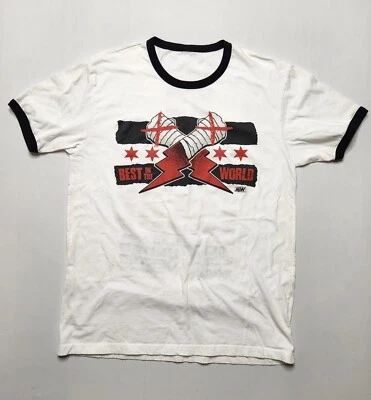 Camiseta AEW CM Punk Primer Baile I Was There Exclusiva Evento Fechado L Rampage Foto 1 de 4