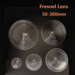 Round Glass Spotlight Fresnel Lens IP23 Protection Grade Tungsten Lamp Cover - Picture 1 of 10