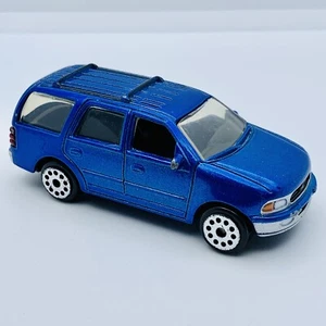 RARE Motormax Ford Expedition Blue 1/64 (Loose) - Picture 1 of 5