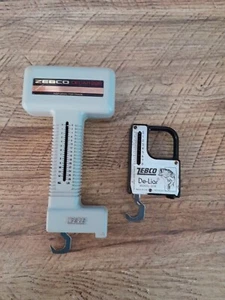 ZEBCO DELIAR # 228 28 lb, & De-Liar 8 lb Model # 208 SCALES Both USA Made, Nice! - Picture 1 of 9