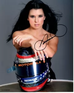 Foto firmada autografiada por DANICA PATRICK 8x10 INDY - Imagen 1 de 1