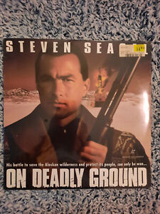 Steven Seagal: On Deadly Ground. Laserdisc LD. Widescreen. Sealed / New.