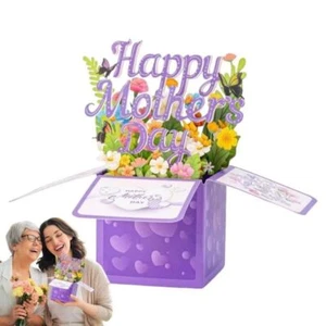 Greeting Card Mother's Day Gift Happy Mother's Day Card All Occasions - Picture 1 of 12