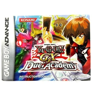 Yu Gi Oh! GX Duel Academy Nintendo Game Boy Advance Instruction Manual ONLY - Picture 1 of 2