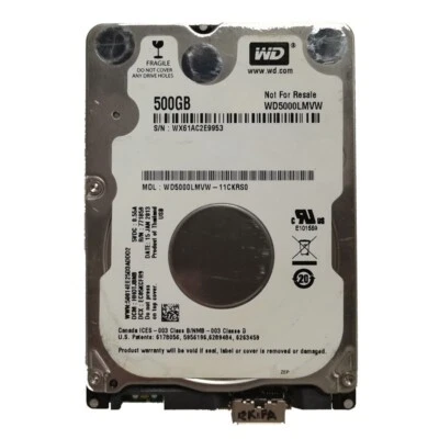 Western Digital 500GB WD5000LMVW-11CKRS0 USB 3.0 Portable External Hard Drive - Image 1 of 3