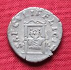 Ancient Roman Faustina Augusta Silver Denarius