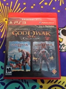 God of War Collection (Sony PlayStation 3, 2010) Ps3 Complete Red Case - Picture 1 of 4