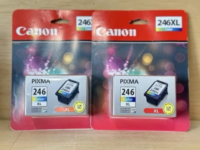Lote 2-Canon CL 246XL Color Tinta Cartucho Fino (Nuevo Precintado) 13 ml Foto 1 de 4