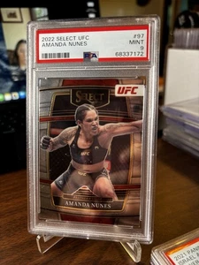 2022 SELECT UFC AMANDA NUNES PSA 9 - Picture 1 of 2