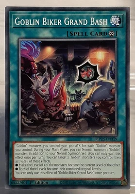 YUGIOH - Goblin Biker Grand Bash - MP25-EN319 - 2025 Mega-Pack Tin - EN/NM - Bild 1 von 2
