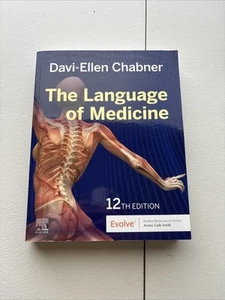 The Language of Medicine Paperback Davi-Ellen Chabner 12th - Picture 1 of 2