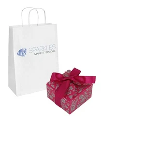 10 Fuchsia Small Ribbon Wedding Favor Gift Boxes Party Event Decor Candy Box - Picture 1 of 5
